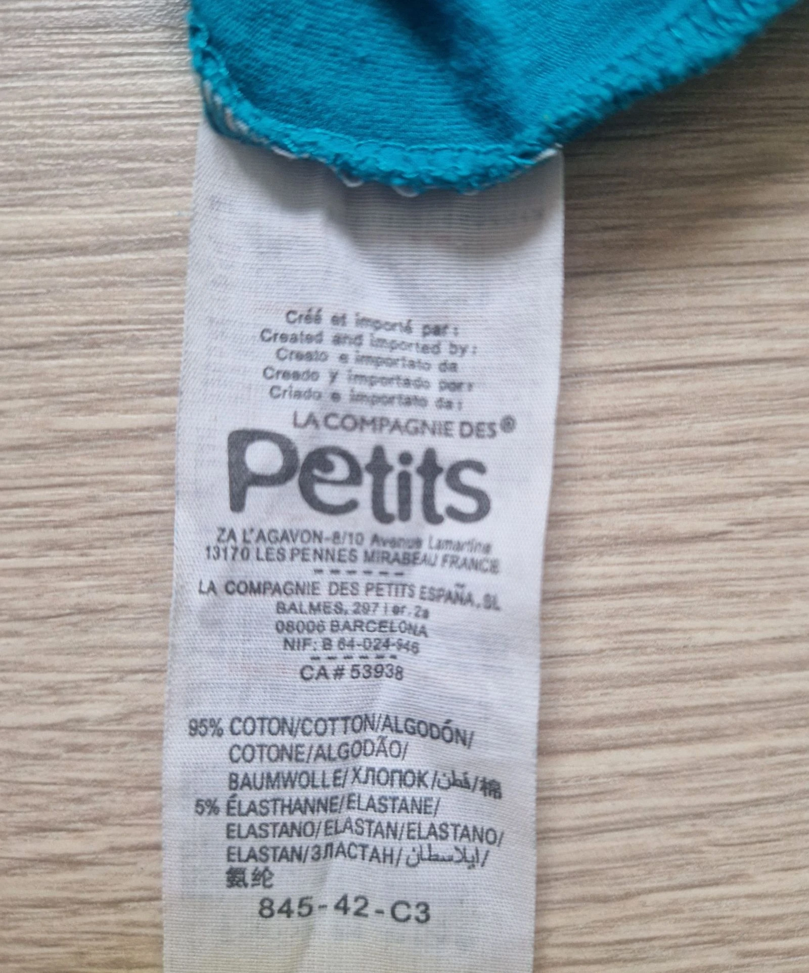🐦 Long-sleeve T-shirt – La Compagnie des Petits – baby girl – 12 months – good condition – photo 5